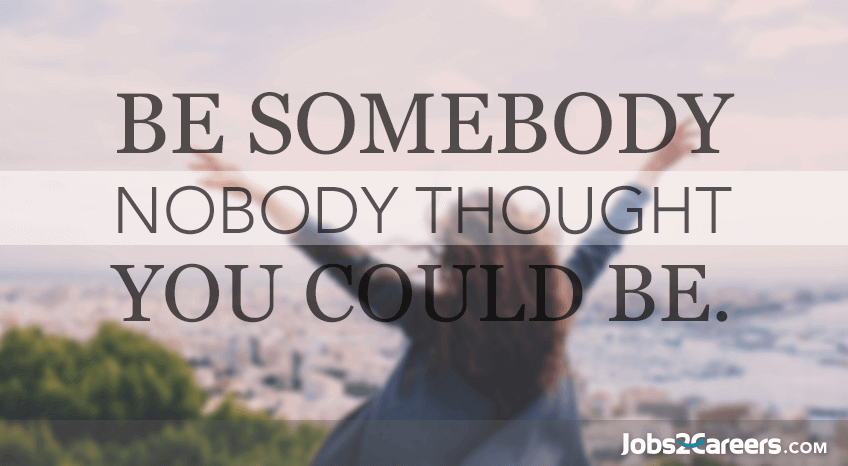 besomebody be somebody